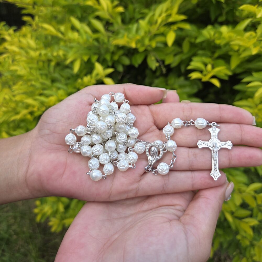 Flower Bead Rosary