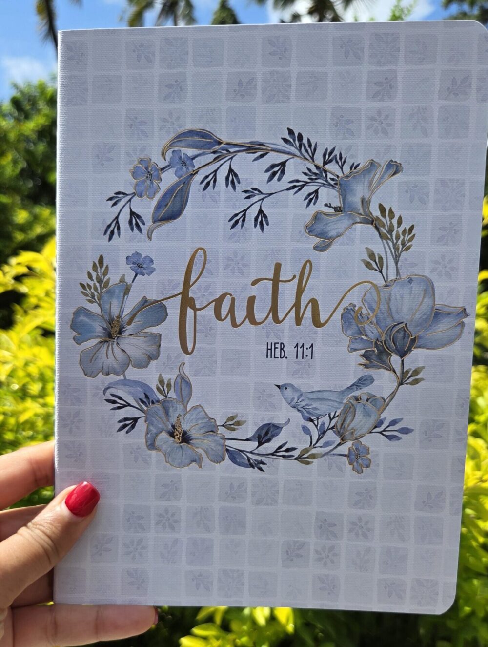Faith Wreath Notebook