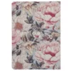 Be Strong and Courageous floral notebook for daily writing and notes