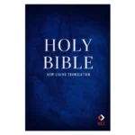 NLT Blue Paperback Compact Bible lightweight and portable for daily reading