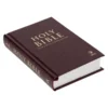 NLT Compact Bible Burgundy Hardcover portable Bible for daily reading